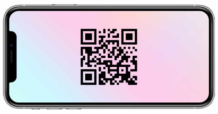 to scan a QR code on iPhone