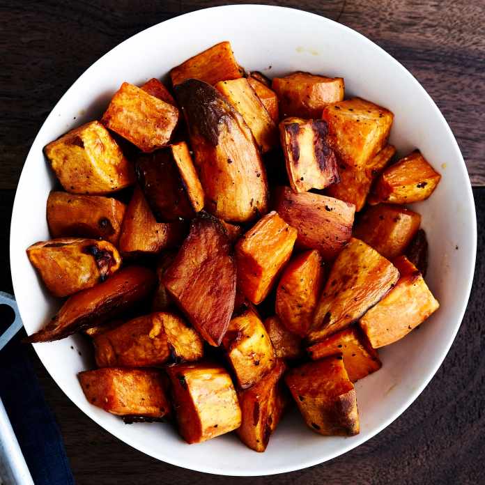 How to bake sweet potatoes?