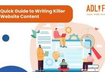 Quick Guide to Writing Killer Website Content