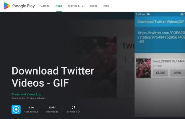 Download Twitter Videos - Gif