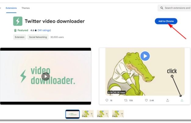 Download Twitter Videos Using Browser Extensions