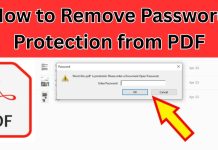 Tips on How to Remove Password Protection from PDF Explained How to Remove Password Protection from PDF